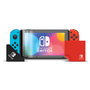 PDP 500-219-EU Protector de Pantalla Nintendo Switch y OLED Transparente - Resistente a Rayones y Roturas, Fácil Aplicación con Paño de Limpieza
