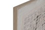 DKD Home Decor Cuadro Moderno 3D Yute y PS Beige