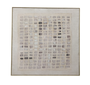 DKD Home Decor Cuadro Moderno 3D Yute y PS Beige