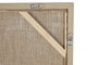 DKD Home Decor Cuadro Moderno 3D Yute y PS Beige