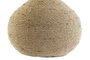 DKD Home Decor Lámpara de Sobremesa Cuerda y Gres Marrón