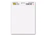 Post-it Bloc Congreso, Papel para Pizarra de Caballete, 77.5x63.5 cm, 30 Hojas, 80 g/m², Papel Liso Blanco con Adhesivo, Certificado PEFC
