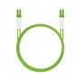 Helos Cable de fibra óptica OM5 Duplex LC/LC 10m verde claro