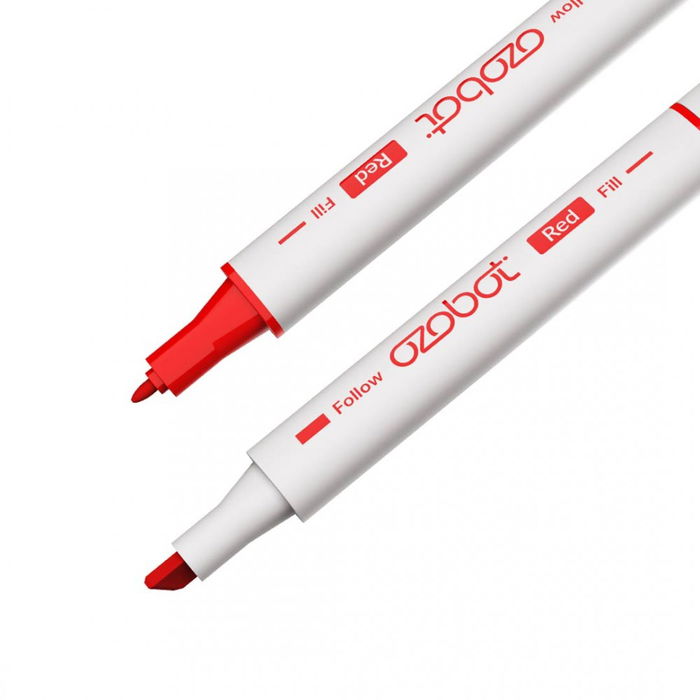 Ozobot Rotuladores Color Code Doble Punta, Set de 5 (Rojo, Azul, Verde, 2 Negros) para Programar en Papel, Ideal para Actividades STEAM Ozobot Rotuladores Color Code Doble Punta, Set de 5 (Rojo, Azul, Verde, 2 Negros) para Programar en Papel, Ideal para Actividades STEAM