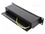 GOOBAY Patch Panel Cat 6a de 12 puertos RJ45 para rack de 10 pulgadas