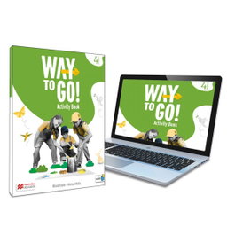 MACMILLAN, Way to Go! 4 Activity Book: Cuaderno de actividades impreso con acceso a la versión digital - Nicole Taylor