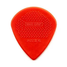 Dunlop Púas Max-Grip Jazz III XL Nylon 1,38 mm Rojo (6 unidades)