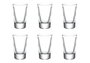 Arcoglass Set de 6 Vasos de Chupito Sena de 37.5cc