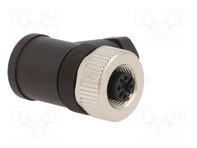 LAPP Conector M12 hembra de 5 pines, angular, IP67 LAPP Conector M12 hembra de 5 pines, angular, IP67