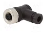 LAPP Conector M12 hembra de 5 pines, angular, IP67