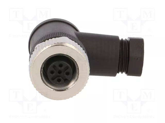 LAPP Conector M12 hembra de 5 pines, angular, IP67 LAPP Conector M12 hembra de 5 pines, angular, IP67