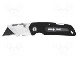 PROLINE Cuchillo de 60mm con cortador lateral para cinturones