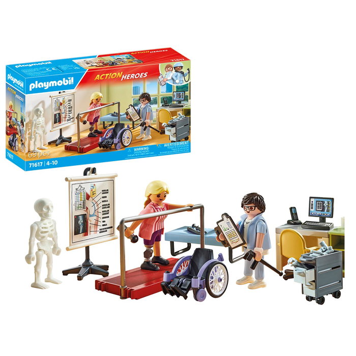 Playmobil Action Heroes Taller de fisioterapia 71617 Playmobil Action Heroes Taller de fisioterapia 71617