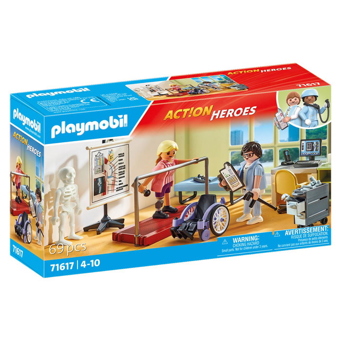 Playmobil Action Heroes Taller de fisioterapia 71617 Playmobil Action Heroes Taller de fisioterapia 71617