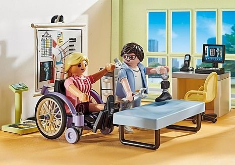 Playmobil Action Heroes Taller de fisioterapia 71617 Playmobil Action Heroes Taller de fisioterapia 71617
