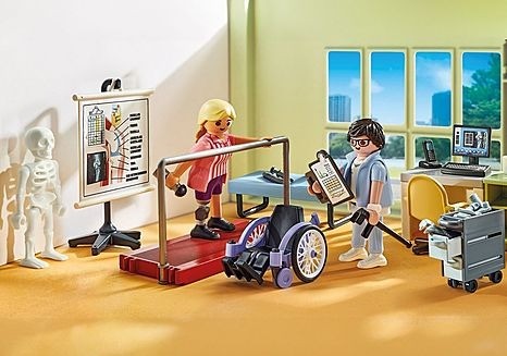 Playmobil Action Heroes Taller de fisioterapia 71617 Playmobil Action Heroes Taller de fisioterapia 71617