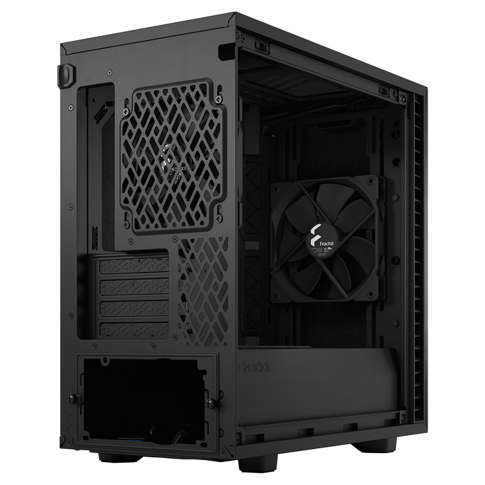 Fractal Design Define 7 Mini Negro, Caja de PC Micro ATX, Mini-DTX, Mini-ITX, Acero, con Filtro Anti-polvo