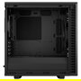 Fractal Design Define 7 Mini Negro, Caja de PC Micro ATX, Mini-DTX, Mini-ITX, Acero, con Filtro Anti-polvo