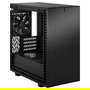 Fractal Design Define 7 Mini Negro, Caja de PC Micro ATX, Mini-DTX, Mini-ITX, Acero, con Filtro Anti-polvo