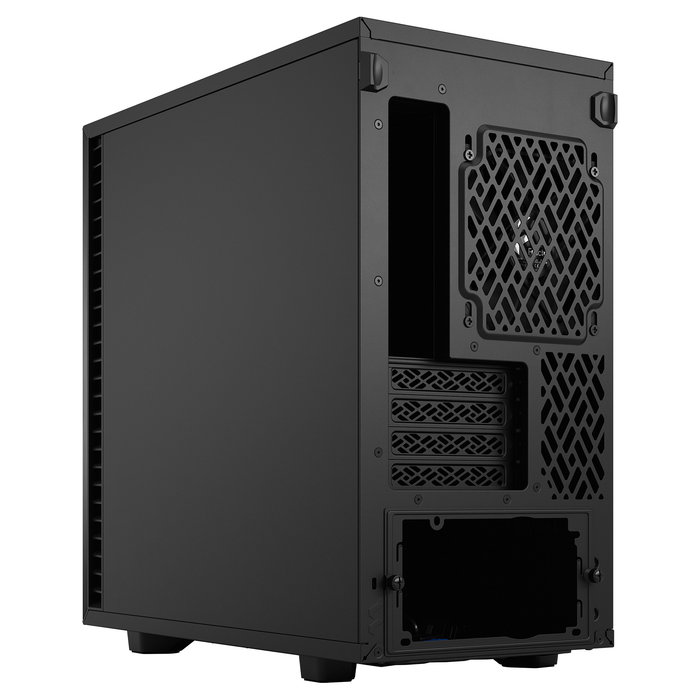 Fractal Design Define 7 Mini Negro, Caja de PC Micro ATX, Mini-DTX, Mini-ITX, Acero, con Filtro Anti-polvo