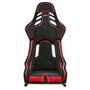 Recaro Podium Negro/Rojo Talla L Lado Piloto con Homologación ABE y FIA