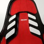 Recaro Podium Negro/Rojo Talla L Lado Piloto con Homologación ABE y FIA