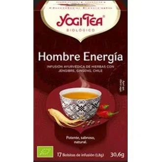 YOGI TEA Hombre Energía 17 bolsitas