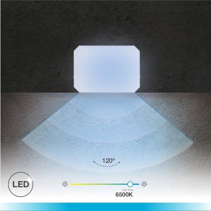 GSC Evolution Proyector LED Sulevai 50W 6500K IP65 Negro
