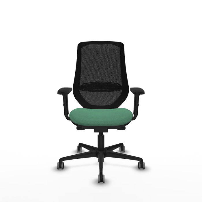 PIQUERAS Y CRESPO Silla de oficina Mardos Verde esmeralda y Negro PIQUERAS Y CRESPO Silla de oficina Mardos Verde esmeralda y Negro
