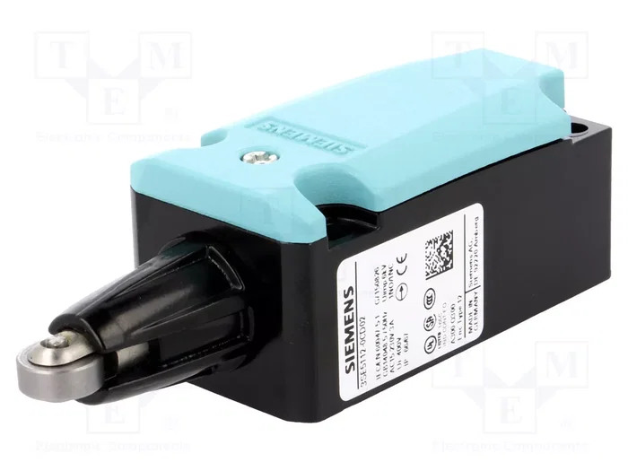 SIEMENS 3SE5112-0CD02 Interruptor de fin de carrera con roldana de acero Ø13mm SIEMENS 3SE5112-0CD02 Interruptor de fin de carrera con roldana de acero Ø13mm