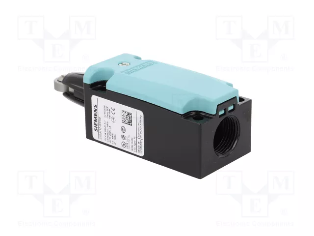 SIEMENS 3SE5112-0CD02 Interruptor de fin de carrera con roldana de acero Ø13mm SIEMENS 3SE5112-0CD02 Interruptor de fin de carrera con roldana de acero Ø13mm