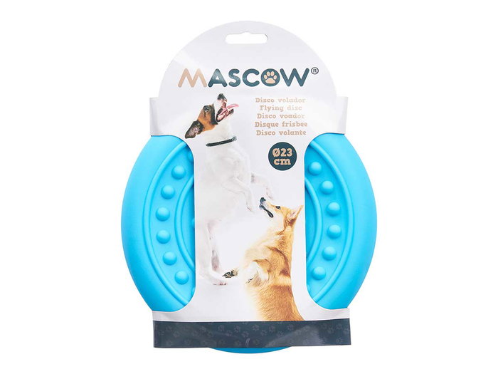 Mascow Disco Mascota Silicona Surtidos 23 cm x 2 cm x 23 cm (Set de 24)
