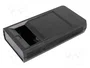 BOPLA BOS700 Carcasa para dispositivo con pantalla, Negro
