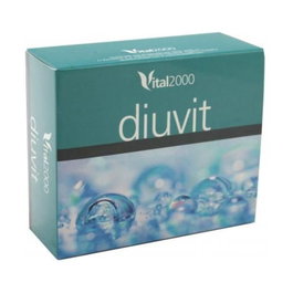 Vital2000 DIUVIT 60 Comprimidos - Complemento Alimenticio Diurético Natural
