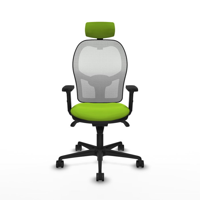 PIQUERAS Y CRESPO Silla de oficina Jorquera con mecanismo Sincro, Pistacho y Blanco PIQUERAS Y CRESPO Silla de oficina Jorquera con mecanismo Sincro, Pistacho y Blanco