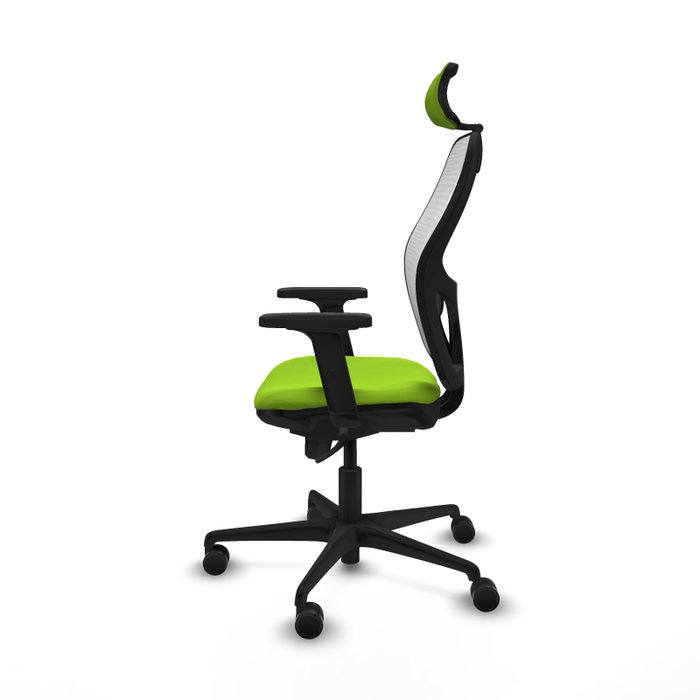PIQUERAS Y CRESPO Silla de oficina Jorquera con mecanismo Sincro, Pistacho y Blanco PIQUERAS Y CRESPO Silla de oficina Jorquera con mecanismo Sincro, Pistacho y Blanco