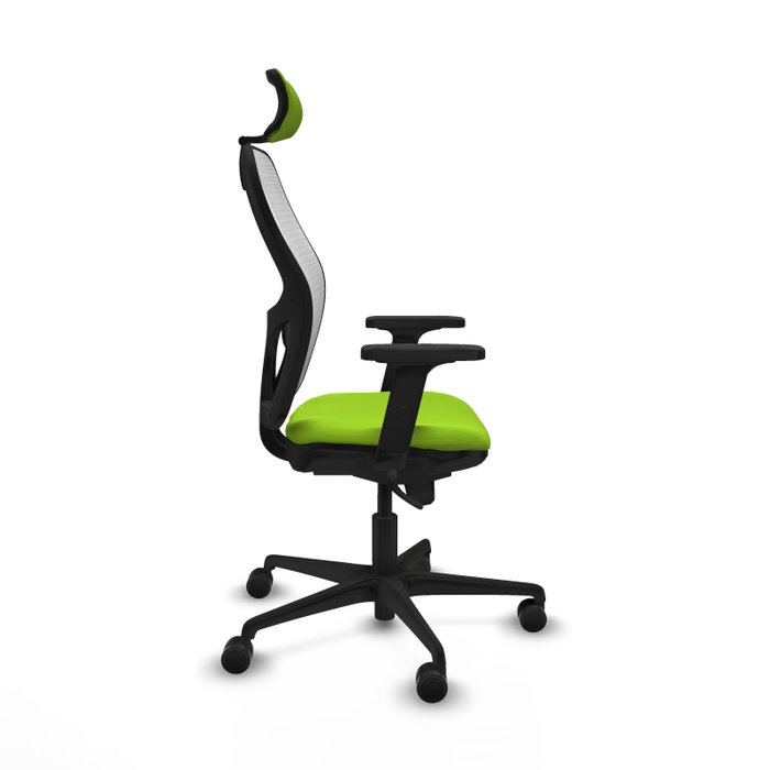 PIQUERAS Y CRESPO Silla de oficina Jorquera con mecanismo Sincro, Pistacho y Blanco PIQUERAS Y CRESPO Silla de oficina Jorquera con mecanismo Sincro, Pistacho y Blanco
