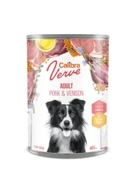 Calibra GF Verve Adult Cerdo Y Venado Alimento Húmedo para Perros Caja 6x400 gr