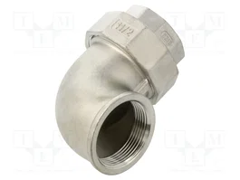 GEBO Codo de 90° G316 acero inoxidable G 1 1/2" hembra-hembra