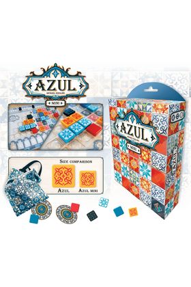 Asmodee Azul Mini Multicolor Edition de Juego de Mesa de Estrategia Edition Español