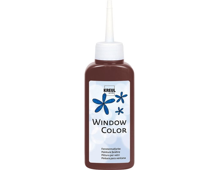 Kreul Pintura vidrio WINDOW COLOR marrón ciervo 80ml Kreul Pintura vidrio WINDOW COLOR marrón ciervo 80ml