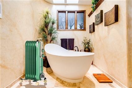 Ariete 837/14 Radiador de Aceite de 7 Elementos Vintage Verde