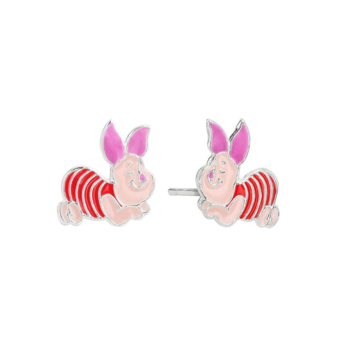 PEERS HARDY Pendientes Piglet Winnie the Pooh Disney Plata 925