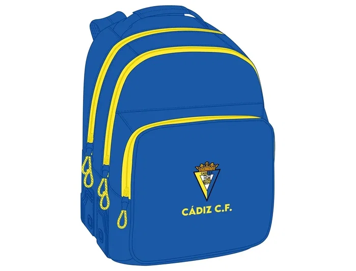 Safta Mochila Doble Adaptable a Carro Cadiz C.F. Safta Mochila Doble Adaptable a Carro Cadiz C.F.