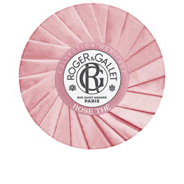 ROGER & GALLET Rose Thé - Jabón de bienestar perfumado, pastilla 100 g
