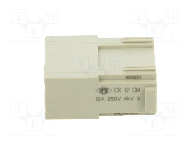 ILME MIXO CX 12 DM Conector HDC Macho de 12 Pines