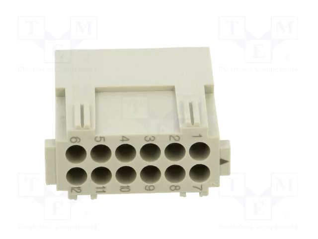 ILME MIXO CX 12 DM Conector HDC Macho de 12 Pines