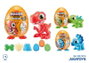 Zuru Huevo Smashers Junior con dinosaurio y 1 kg de plastilina