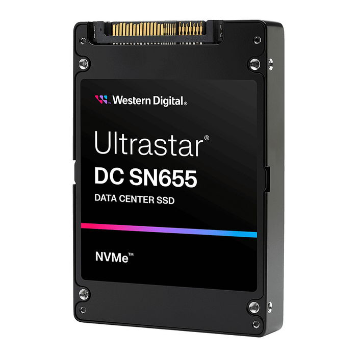 Western Digital WUS5EC0B1ESP7Y3 Ultrastar DC SN655 SSD 30.72 TB U.3 PCIe 4.0 NVMe para Datacenter