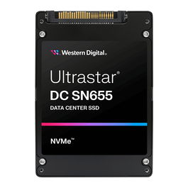 Western Digital WUS5EC0B1ESP7Y3 Ultrastar DC SN655 SSD 30.72 TB U.3 PCIe 4.0 NVMe para Datacenter